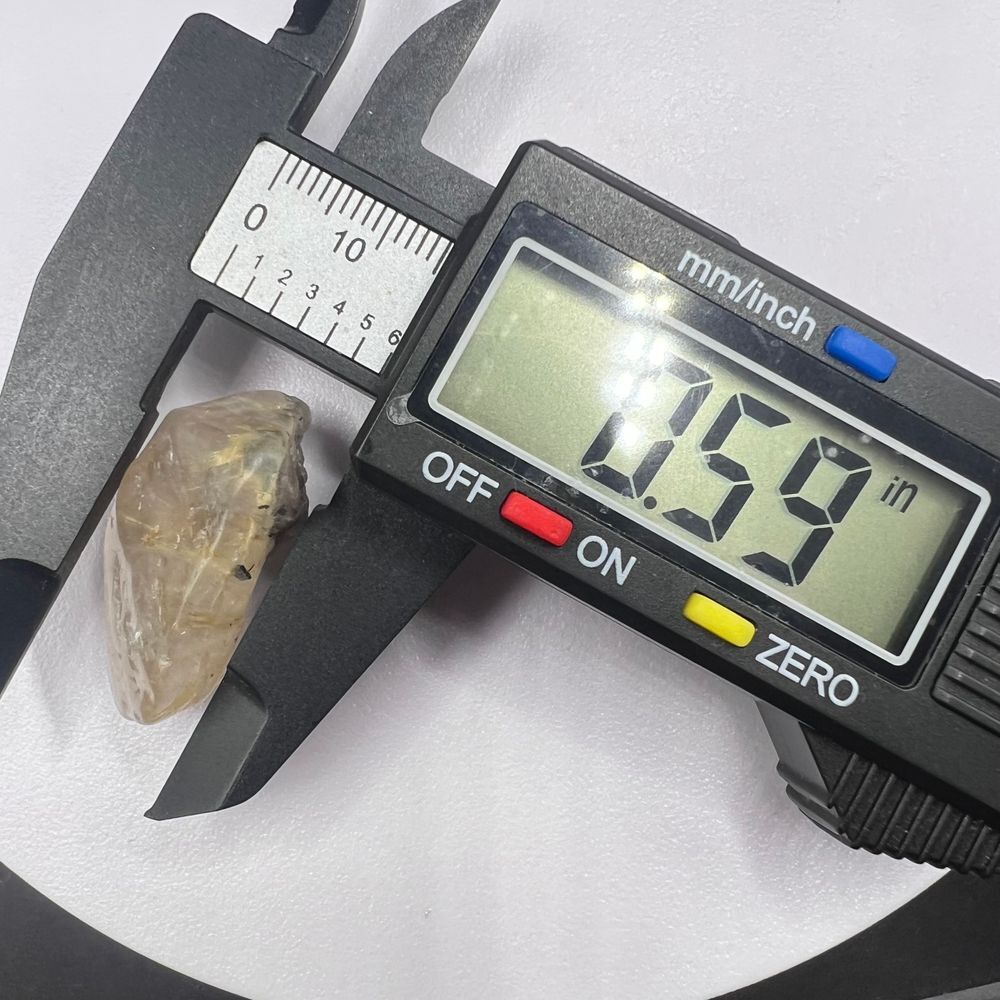 Golden Rutilated Quartz Crystal Freeform - Picture 9 of 12